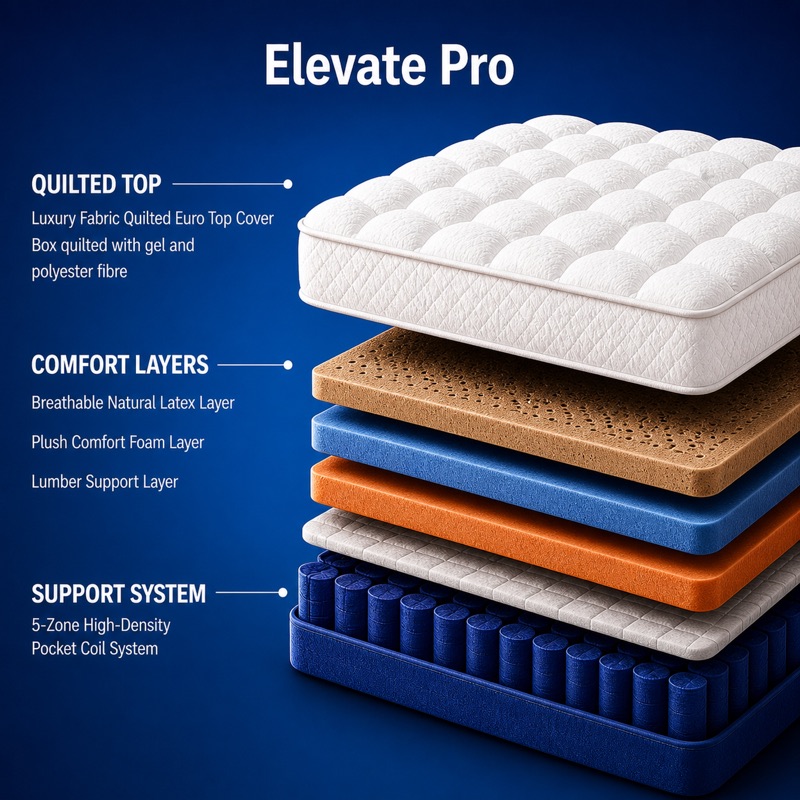 Elevate Pro Mattress specifications